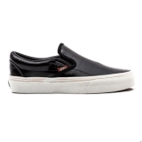 P43m7038 - Vans Classic Slip-On Womens Black Croc Leather - Women - Shoes